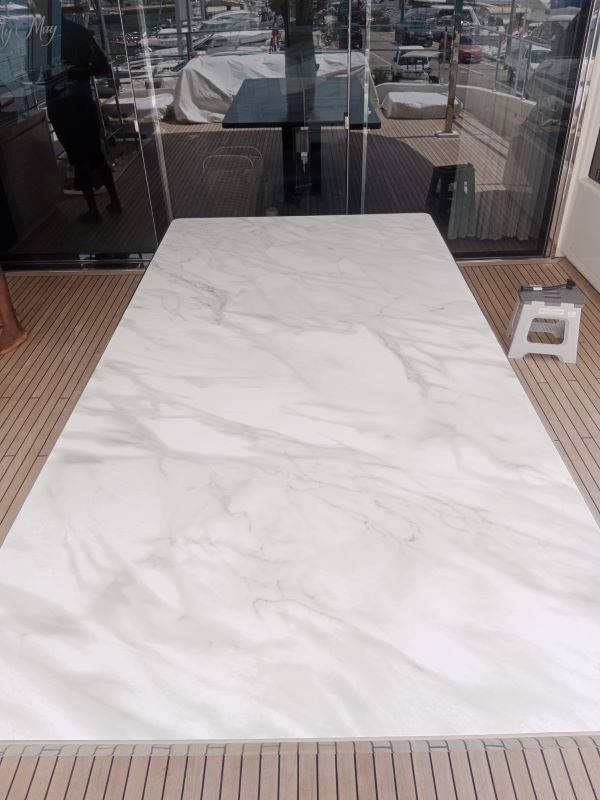 vinilado de alta calidad para yates y superyates.