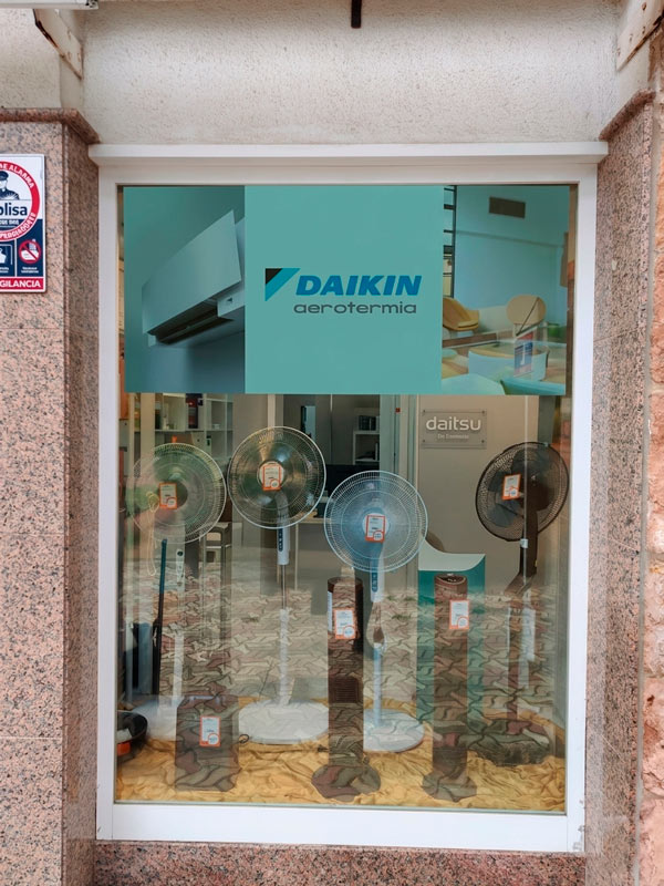 Vinilos impresos para escaparates Mallorca