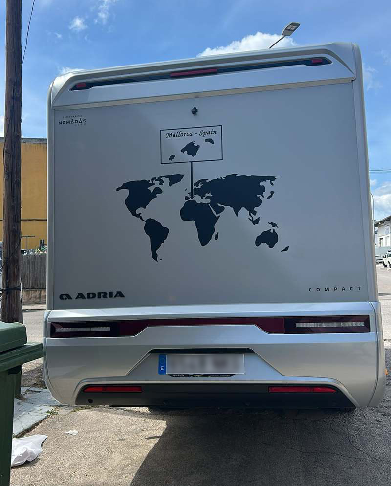 Rotulacion de Furgonetas, autocaravanas y camiones en Mallorca